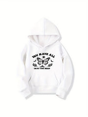 Girls Butterfly Hoodie Comfy Long Sleeve Sweatshirt