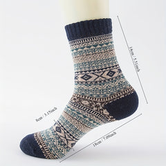 5 Pairs Men's Winter Cotton Boot Socks