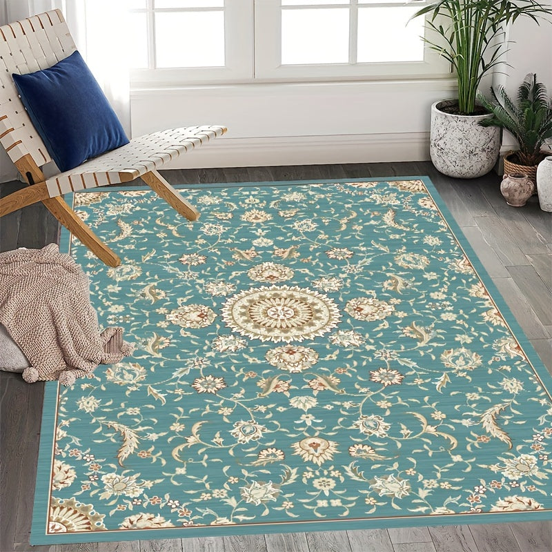 American Style Rural Land Blanket Boho Kitchen Rug