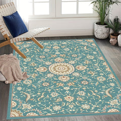 American Style Rural Land Blanket Boho Kitchen Rug