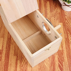 Wooden Pet Bird Nest Parrot Breeding Box Birdhouse Bridge - Pet Supplies