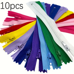 Random No 3 Zipper For Clothes Jeans Sewing Crafts Tailor Nylon Loop Zipper