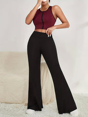 Flare Leg Yoga Pants High Stretch Bell Bottom Leggings