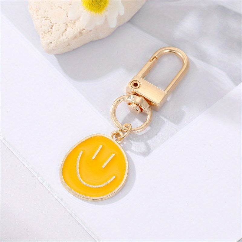 Smiley Face Keychain Gift For Men And Women Friends