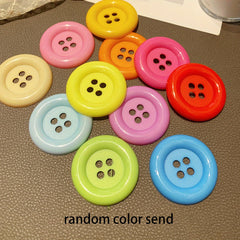 10pcs 4 Large Toy DIY Decorative Button Random DIY Clothing Decoration