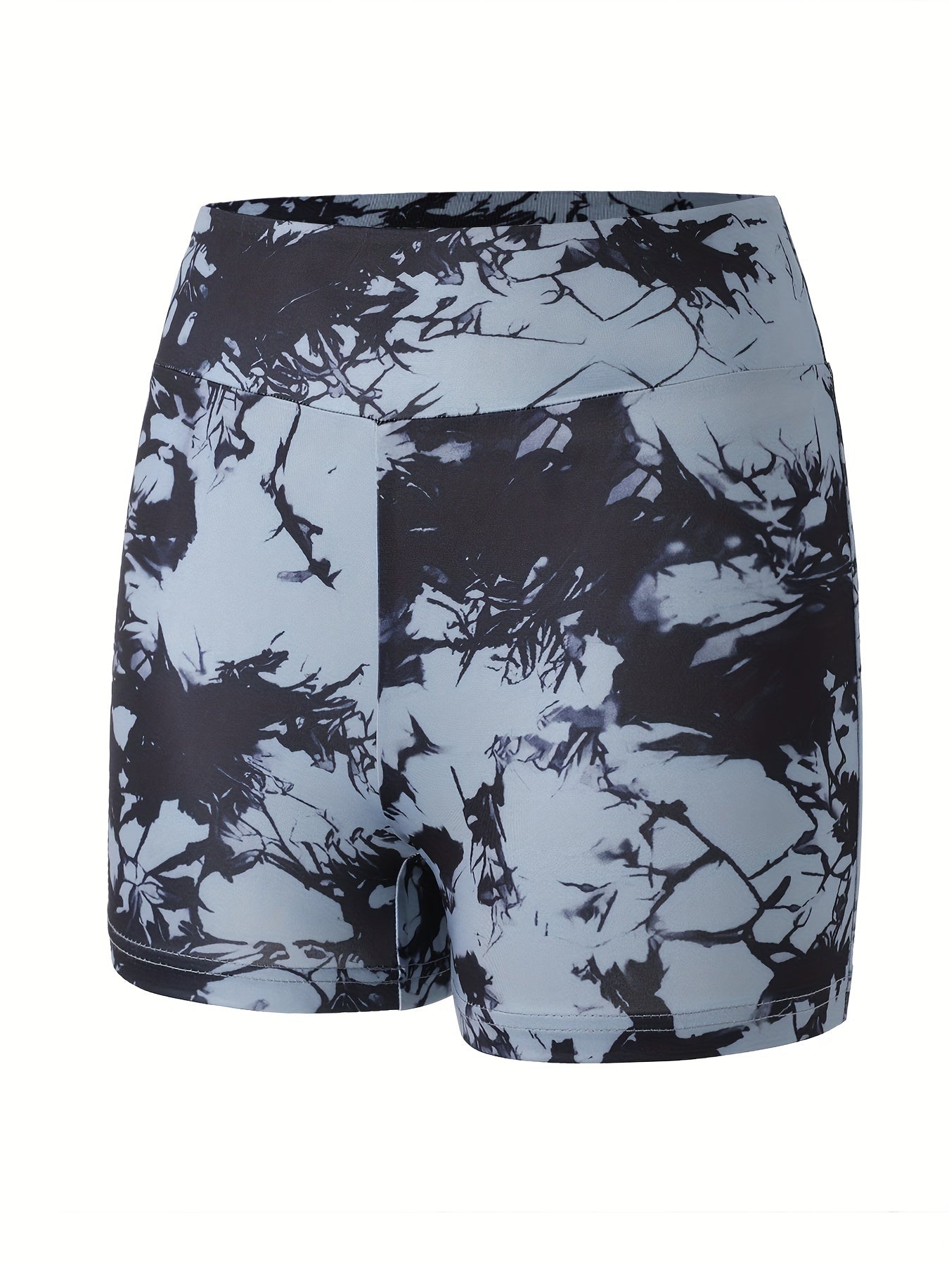 Tie Dye Seamless High Waist Yoga Cycling Shorts
