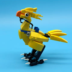 Yellow Chick Building Block Set Animal Series Detailed Mechanical Bird Toy