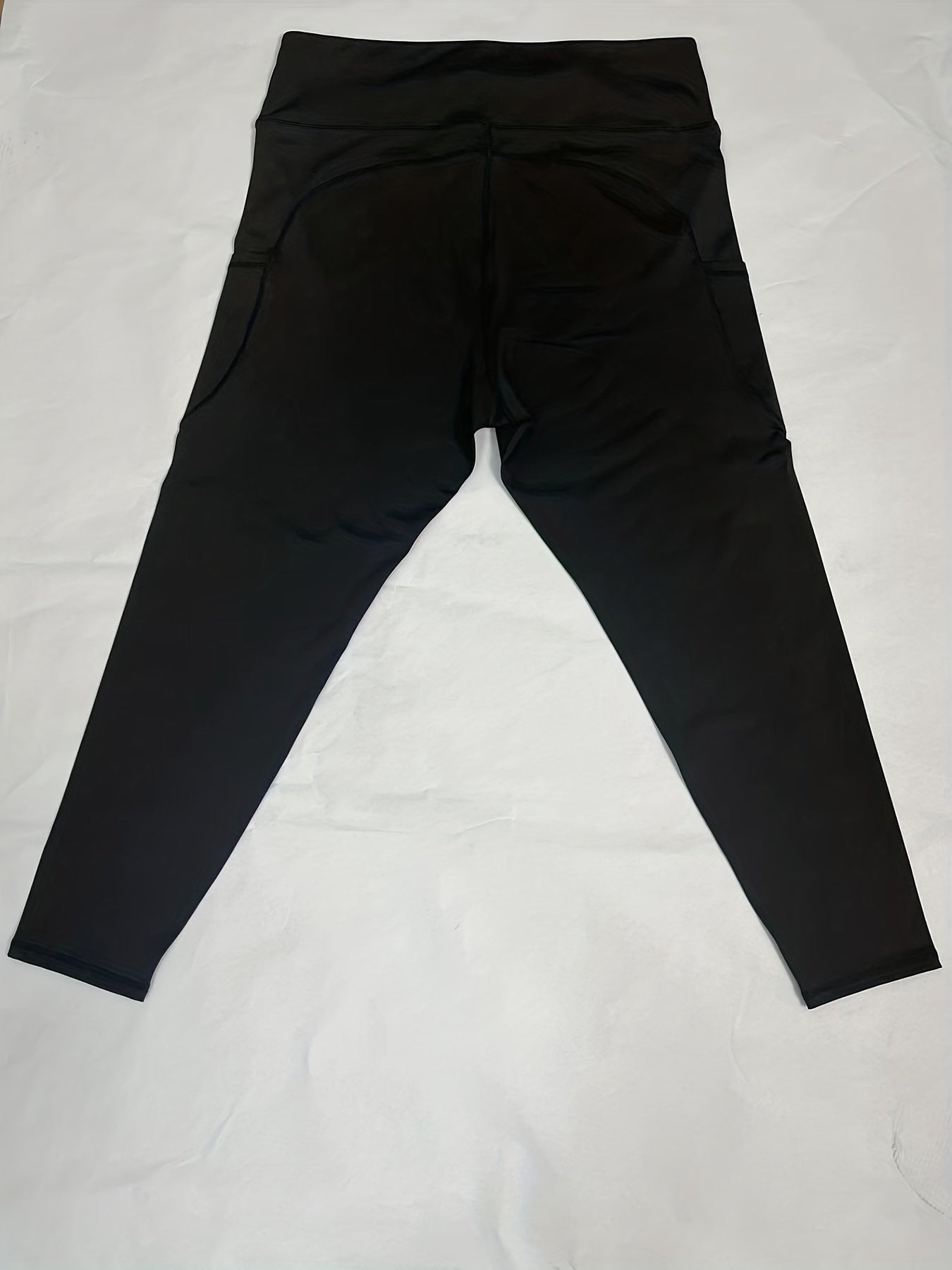 Solid High Rise Yoga Leggings