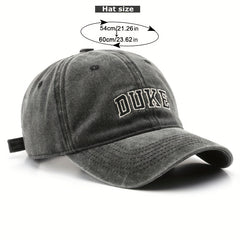 Distressed Vintage Letters Men's Baseball Cap