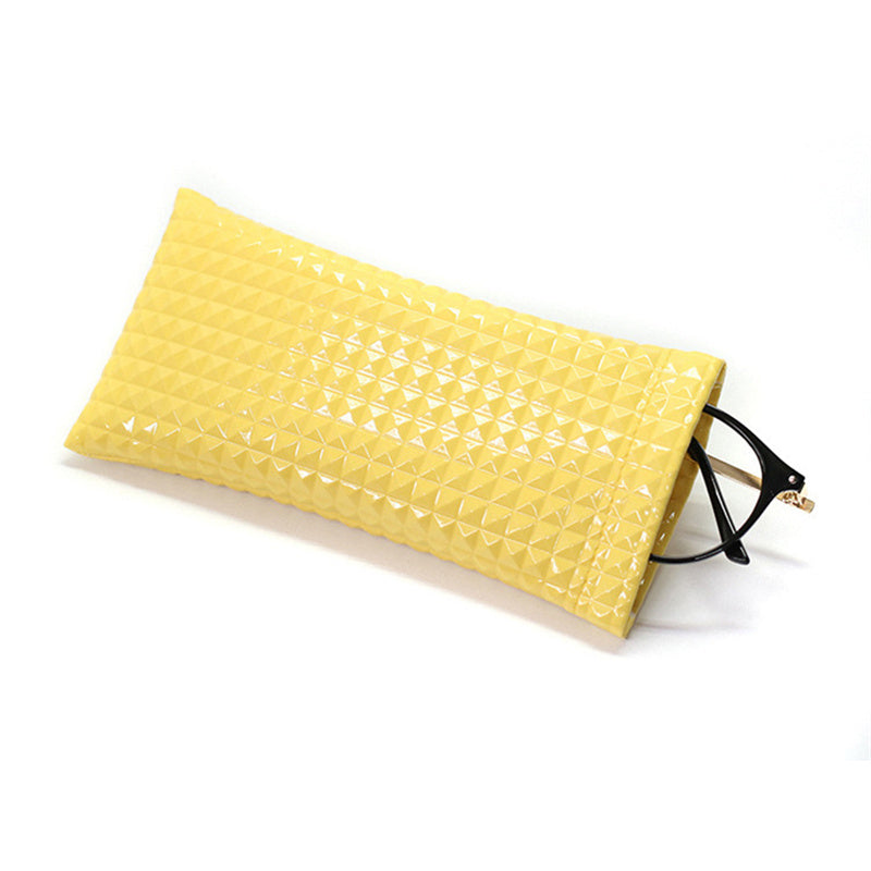 Classic Sunglasses Pouch PU Leather Portable Storage Bag