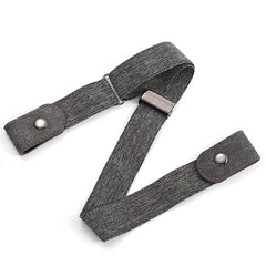No Buckle Elastic Waist Belt Men Adjustable Comfortable Jeans Solution