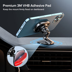 360° Magnetic Car Phone Holder Air Vent Mount GPS For IPhone Xiaomi