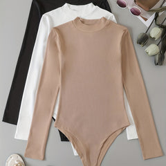 3 Pack Casual Crew Neck Bodysuits