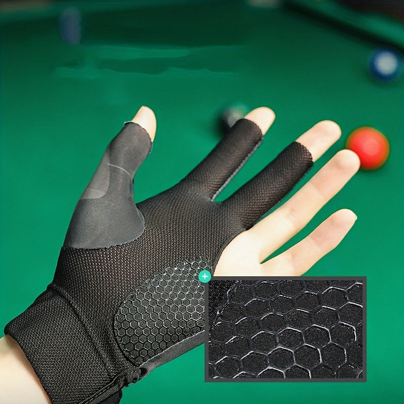Competition Ready Billiard Gloves Lightweight Breathable Non Slip