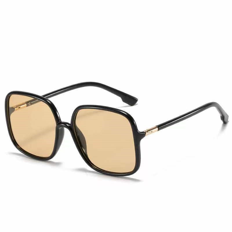 Large Frame Square Sunglasses for Vacation