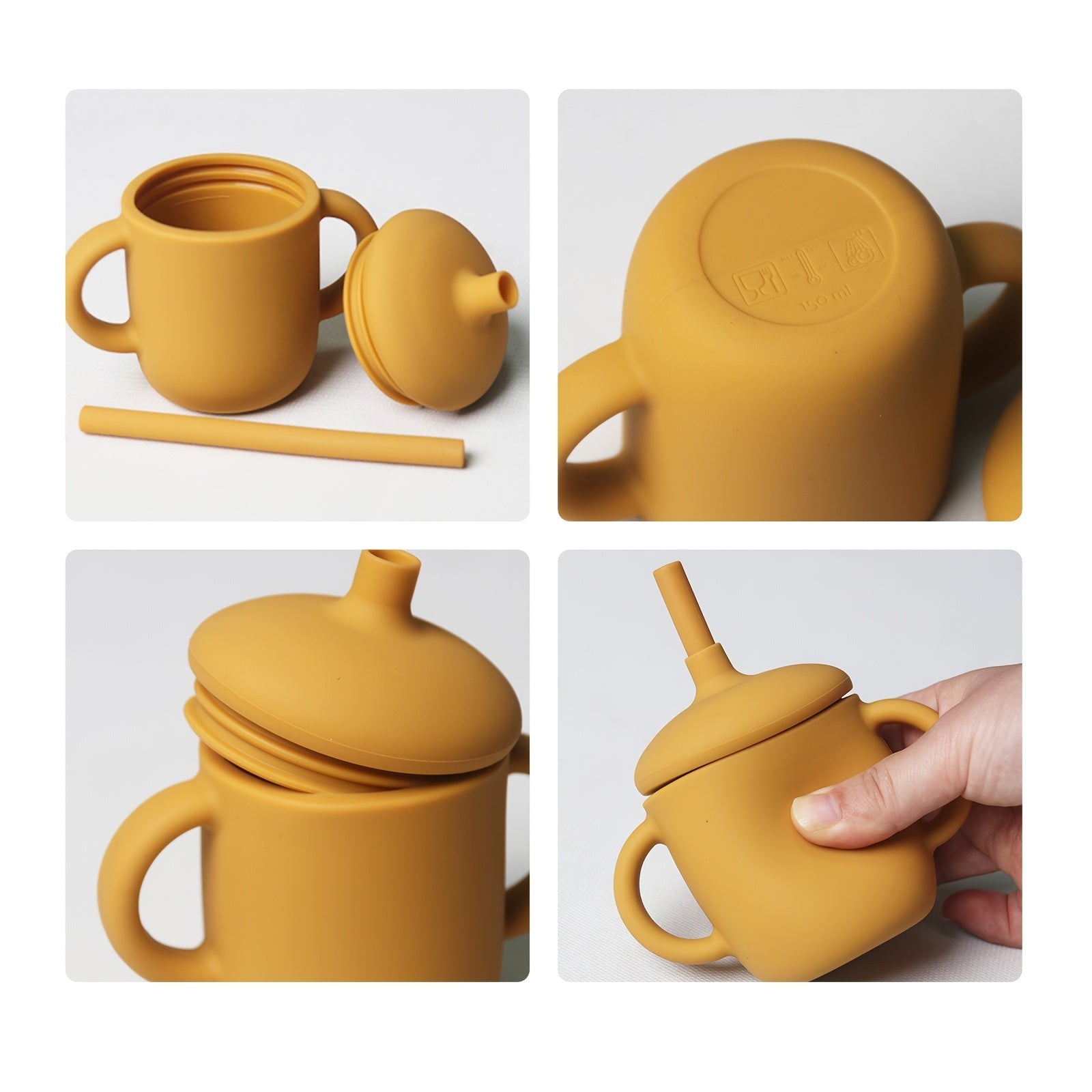 Baby Silicone Water Cup for Fun Learning