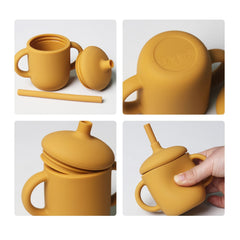 Baby Silicone Water Cup for Fun Learning