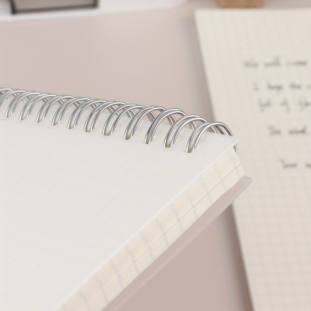 A5 Coil Notebook Blank Grid Journal Pack