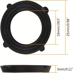 40pcs Rubber Hose Washers Seals for 7/8/10 Standard Garden Shower Hose
