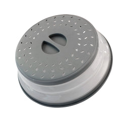 Collapsible Microwave Splatter Cover Silicone Fresh-keeping Cover 10.43x3.15