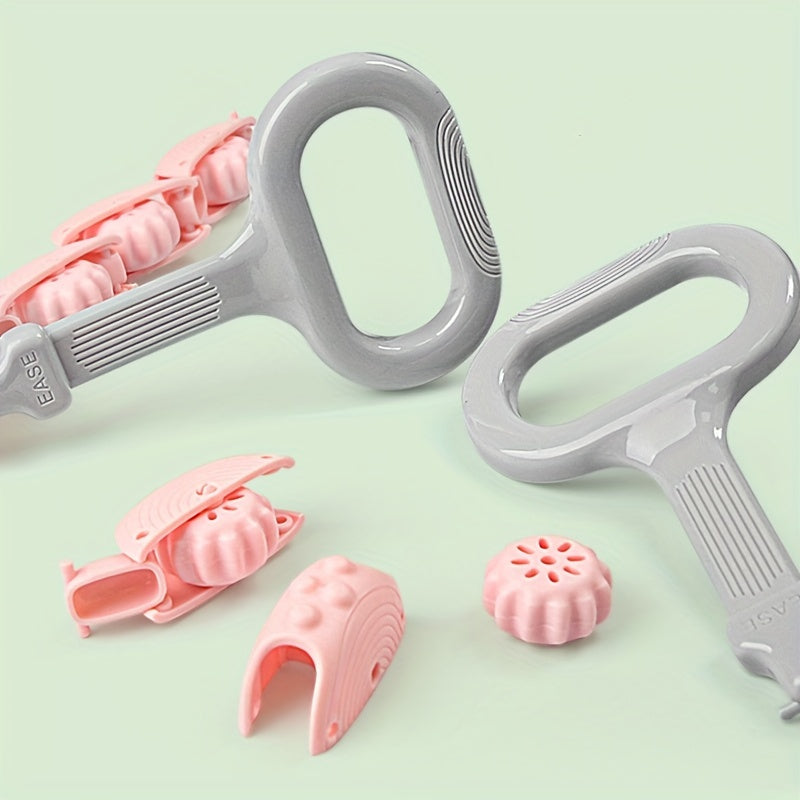 Handheld Back Massager Portable Yoga Massage Roller Physical Therapy