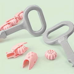 Handheld Back Massager Portable Yoga Massage Roller Physical Therapy
