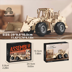 Wooden 3D Puzzle Car Set DIY Craft Kit - Ideal Hallow Gift