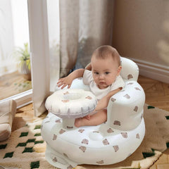 Kids Inflatable Learning Sofa Chair Portable Soft Comfortable Plastic