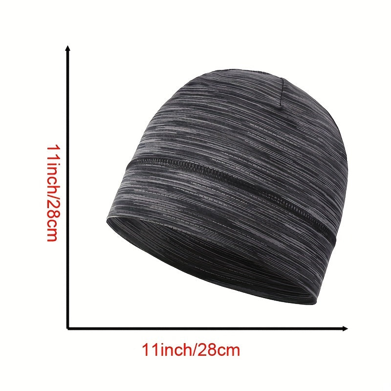 Breathable Elastic Cotton Pullover Hat Outdoor Sports Beanie