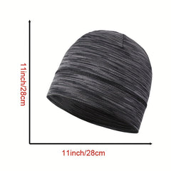 Breathable Elastic Cotton Pullover Hat Outdoor Sports Beanie