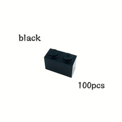 100pcs Small Particle Building Blocks 3004 Set 1X2 High Brick Accessories