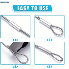 100pcs Copper Fishing Crimp Sleeves Tackle Tools