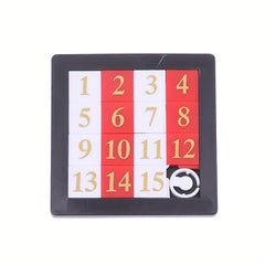 1-15 Number Puzzle Sliding Toy for Cognitive Development