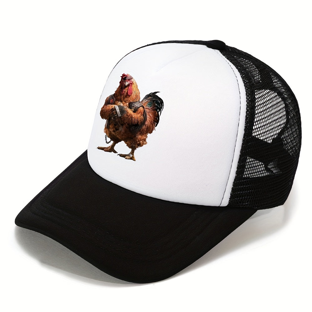 Men's Outdoor Baseball Cap Street Hip Hop Hat Sunshade Sunscreen Mesh Hat