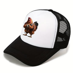 Men's Outdoor Baseball Cap Street Hip Hop Hat Sunshade Sunscreen Mesh Hat