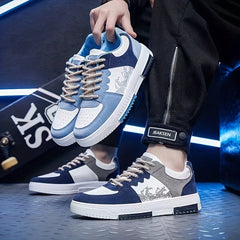 Men's Breathable Non Slip Skate Shoes for Youth