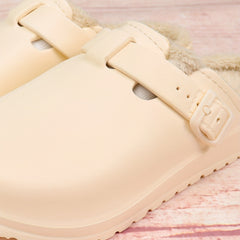 Women's Plush Lined Clogs Slip On Winter Shoes