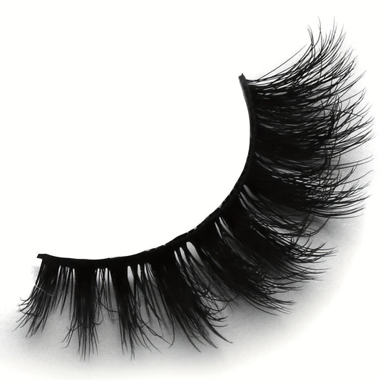 7 Pairs Full Strip 14mm Fluffy Wispy False Eyelashes