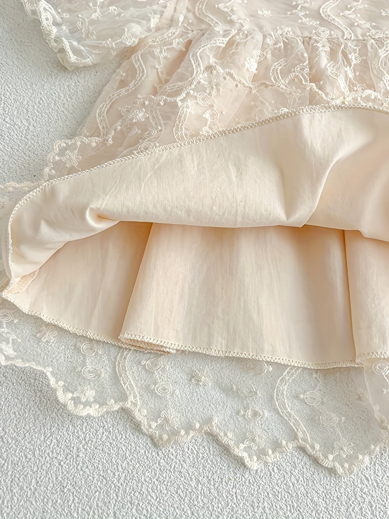 Toddler Girls' Lace Sweet Princess Dress For Party