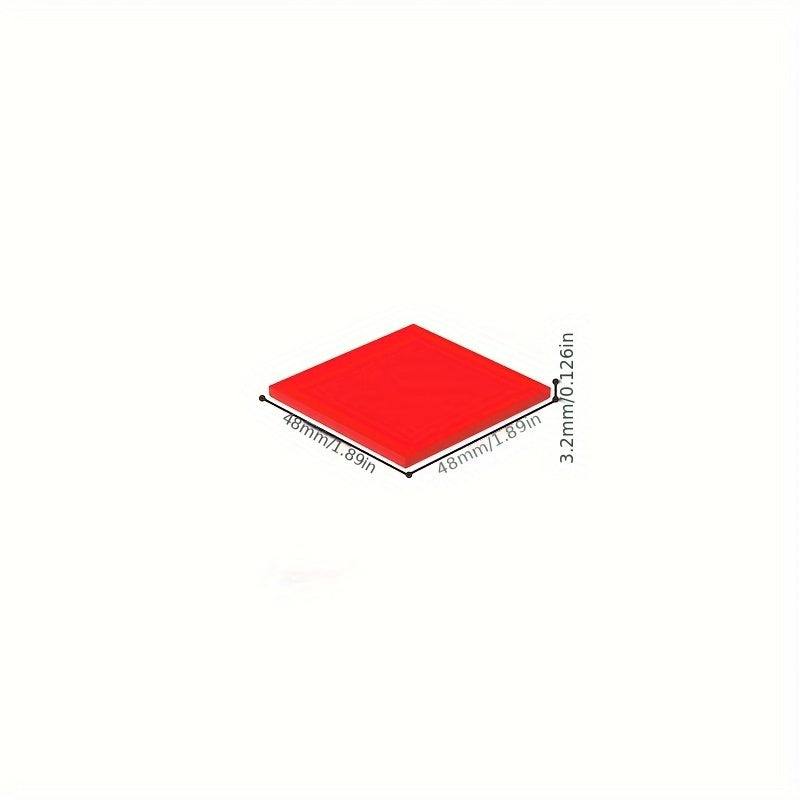 5pcs Small Particle 10202 Building Blocks 6x6 Flat Panel MOC Technology Parts