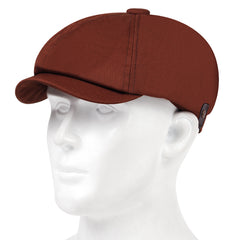 Men's Sand Washed Newsboy Hat Beret