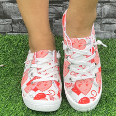 Women's Flat Bottomed Skateboard Shoes Lightweight Walking Shoes