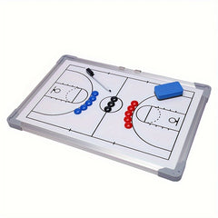 Basketball Tactical Board Aluminum Frame Magnetic Wall Mounted
