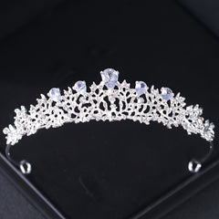 Rhinestone Crown Headband Bridal Wedding Party Decor Princess Tiara