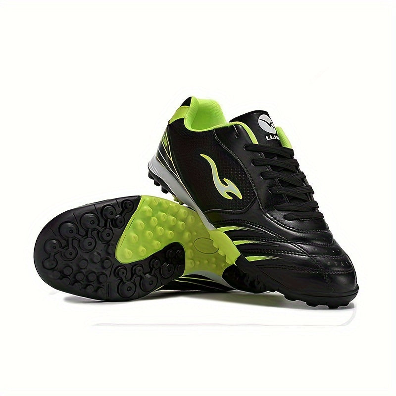 Men's Turf Football Boots Anti skid Breathable Lace Up Soccer Cleats