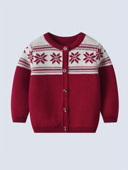 Baby Knitted Sweater Cardigan Blouse in Various Colors