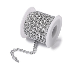 5M Aluminum Chain Stainless Steel Jewelry Making