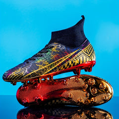 Men's High Top Non Slip AG Soccer Cleats