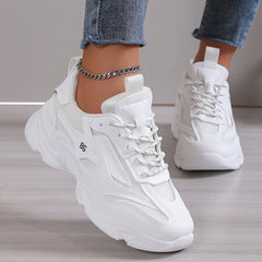 Women's Breathable Running Shoes Thick Bottom Sneakers