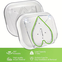 Square Lazy Susan Organizer for Refrigerator Countertop